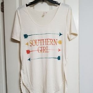 womens small Red Camel top